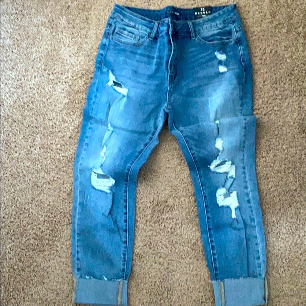 Fashion Nova Cuff Me Up Jeans